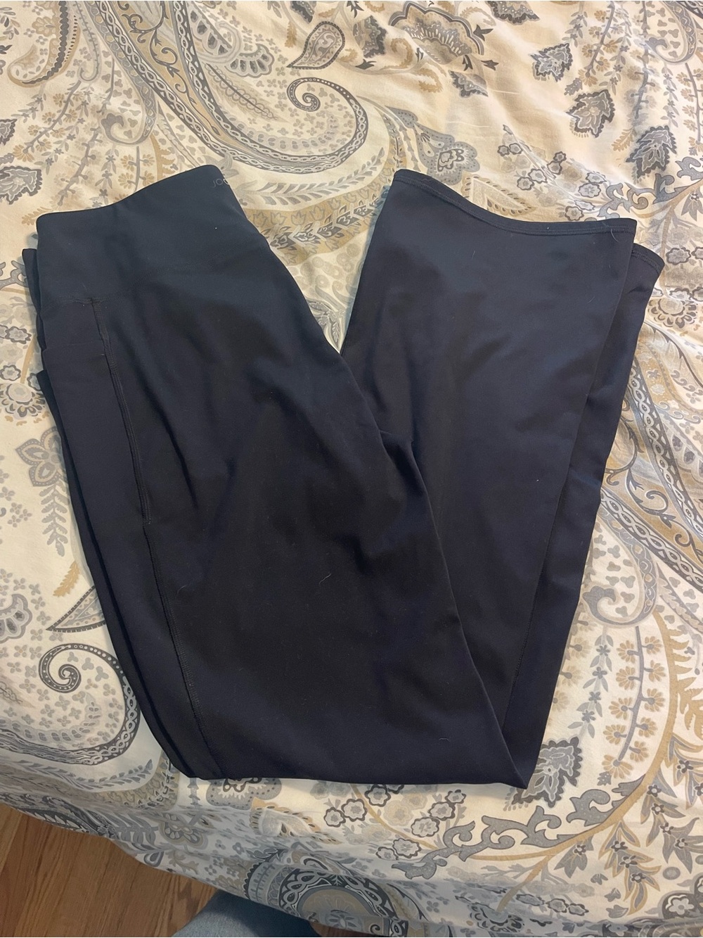 Jockey Black Women's Leggings with Side Pocket